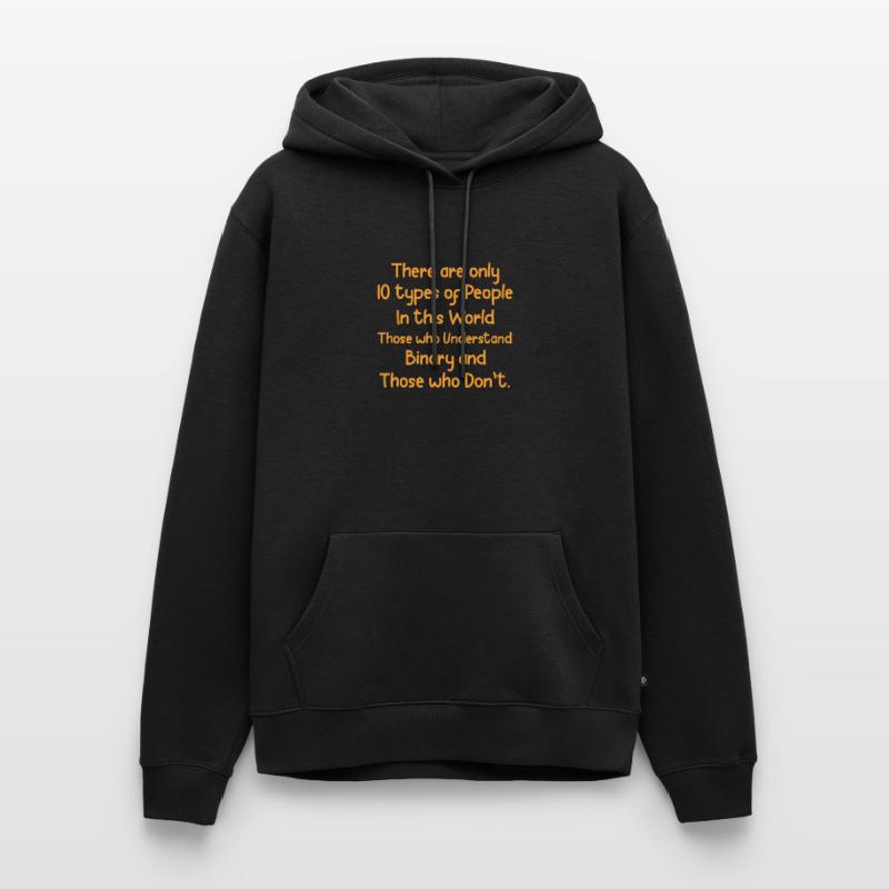 Binär Code Programmierer Coder Geschenk Männer Premium Bio Hoodie