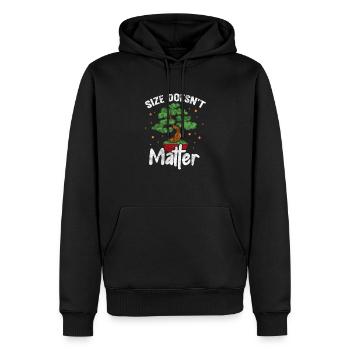 Bonsaï - Sweat à capuche Premium bio Homme - noir - Devant - Nico (187cm)