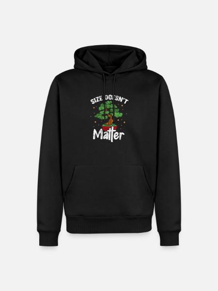 Bonsai - Men’s Premium Organic Hoodie - black