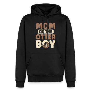 Tier Otter Liebhaber Otter Geschenk - Männer Premium Bio Hoodie - Schwarz - Vorne - Nico (187cm)