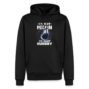 Requins Shark Ailerons de requin Shark Sea Gift - Sweat à capuche Premium bio Homme - noir - Devant - Nico (187cm)