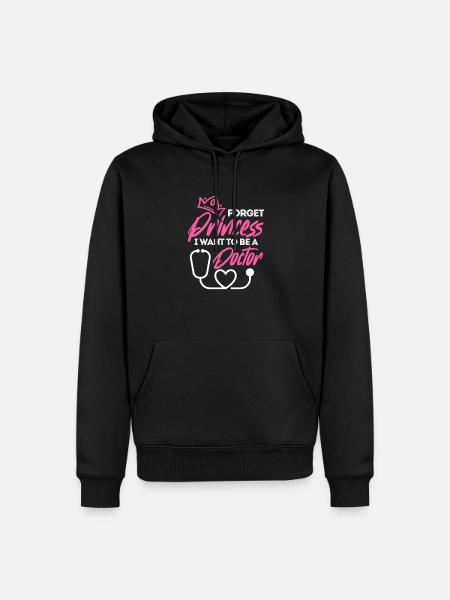 Médecin - Sweat à capuche Premium bio Homme - noir