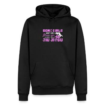 Jiu Jitsu Bjj Kampfsport Jiu-Jitsu Kampf Geschenk - Männer Premium Bio Hoodie - Schwarz - Vorne - Nico (187cm)