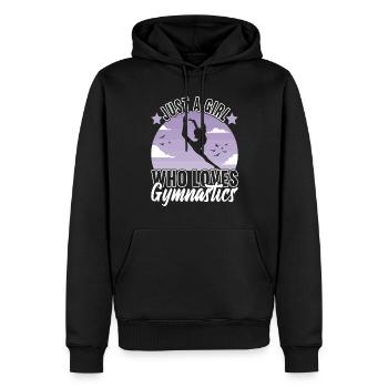 Turnen Turner - Männer Premium Bio Hoodie - Schwarz - Vorne - Nico (187cm)