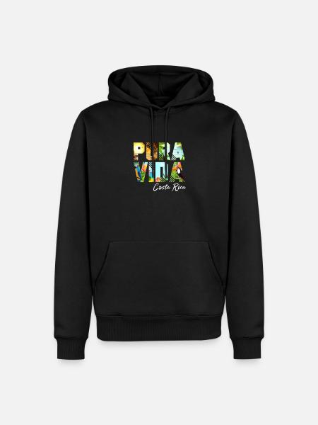 Costa Rica - Men’s Premium Organic Hoodie - black