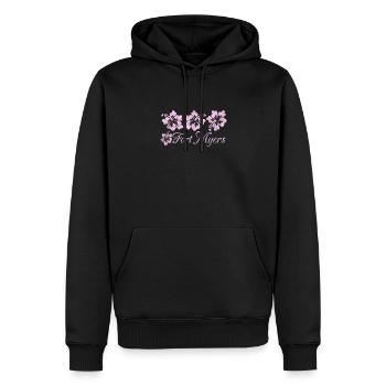 Floride Usa Miami America Cadeau de voyage de vacances - Sweat à capuche Premium bio Homme - noir - Devant - Nico (187cm)