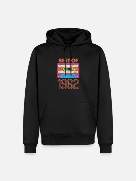 1962 - Men’s Premium Organic Hoodie - black