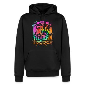 Erzieherin Lustig Kindergärtnerin - Männer Premium Bio Hoodie - Schwarz - Vorne - Nico (187cm)