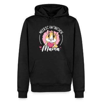 Guinea Pig Mom - Männer Premium Bio Hoodie - Schwarz - Vorne - Nico (187cm)
