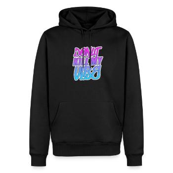 Donut Süssigkeiten Donuts Essen Bäcker Geschenk - Männer Premium Bio Hoodie - Schwarz - Vorne - Nico (187cm)