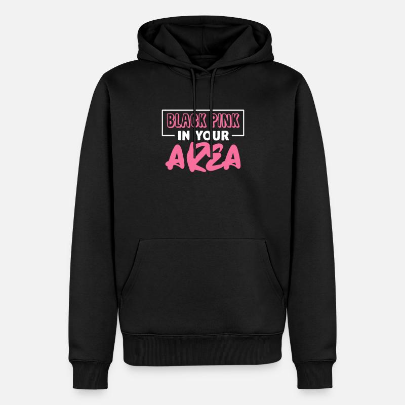 K-Pop - Männer Premium Bio Hoodie - Schwarz
