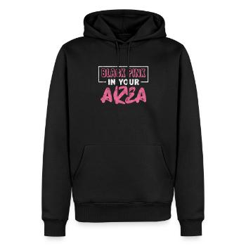 K-Pop Musique Coréenne Pop Corée Kpop Cadeau - Sweat à capuche Premium bio Homme - noir - Devant - Nico (187cm)