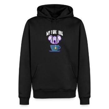 Koala Koala Bear Australie Bear Gift - Sweat à capuche Premium bio Homme - noir - Devant - Nico (187cm)