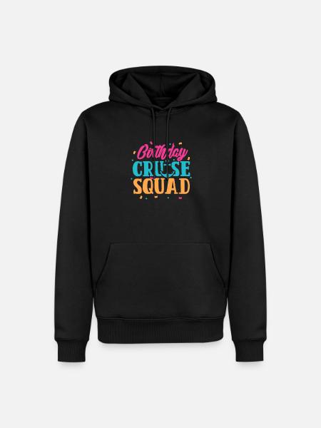 Anniversaire de croisière - Sweat à capuche Premium bio Homme - noir