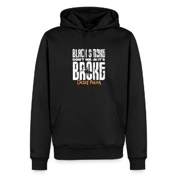 Diesel Auto Tuning Véhicule à Essence Cadeau - Sweat à capuche Premium bio Homme - noir - Devant - Nico (187cm)