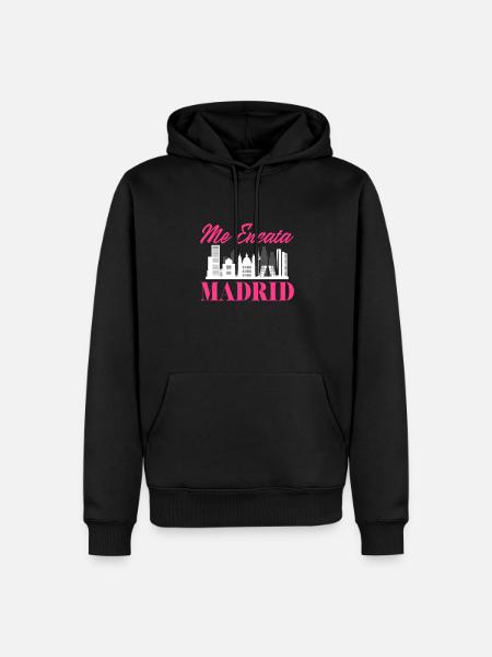 Madrid - Men’s Premium Organic Hoodie - black