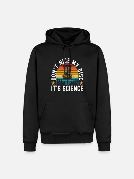 Disc Golf Disc Golfer - Men’s Premium Organic Hoodie - black