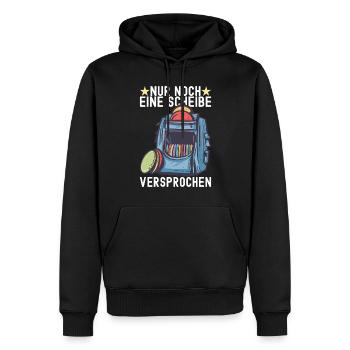 Disc Golf Disc Golfer - Männer Premium Bio Hoodie - Schwarz - Vorne - Nico (187cm)