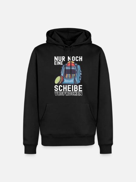 Disc Golf Disc Golfer - Männer Premium Bio Hoodie - Schwarz