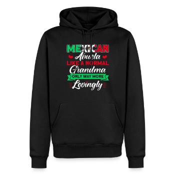 Mexiko Mexikanische Wurzeln Geschenk - Männer Premium Bio Hoodie - Schwarz - Vorne - Nico (187cm)