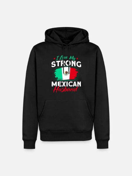 Mexico Mexican Roots Gift - Men’s Premium Organic Hoodie - black