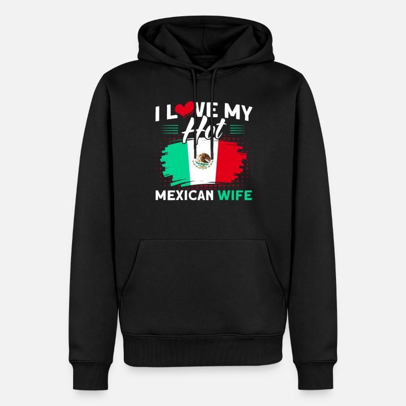 Mexique Mexican Roots Cadeau - Sweat à capuche Premium bio Homme - noir