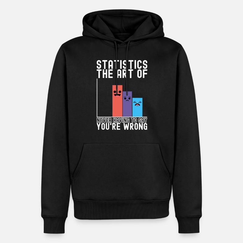 Professeur de mathématiques Mathématiques - Sweat à capuche Premium bio Homme - noir