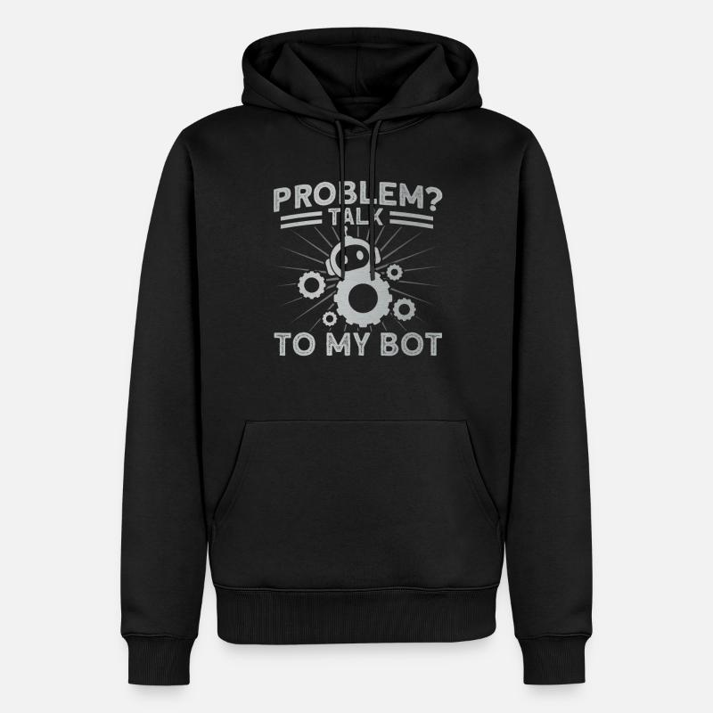 Robot Robotics Engineer Costume Robot - Men’s Premium Organic Hoodie - black