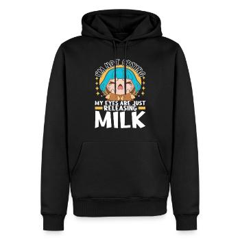 Anime Chibi Girl - Men’s Premium Organic Hoodie - black - Front - Nico (187cm)