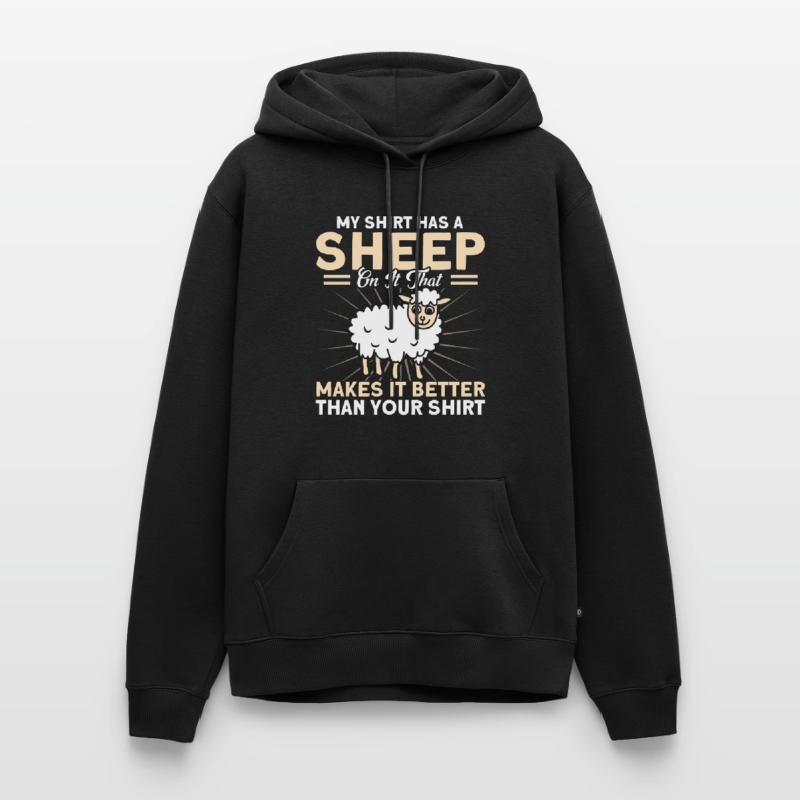 Élevage de moutons Élevage Élevage Mouton Cadeau Sweat à capuche Premium bio Homme