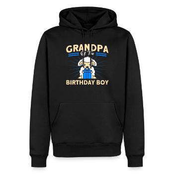 Élevage de moutons Élevage Élevage Mouton Cadeau - Sweat à capuche Premium bio Homme - noir - Devant - Nico (187cm)
