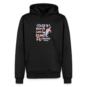 Kung Fu Kampfsport Kampfkunst Sport Geschenk - Männer Premium Bio Hoodie - Schwarz - Vorne - Nico (187cm)
