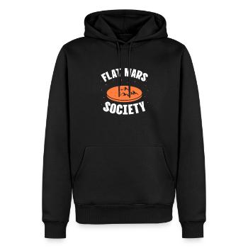 Mars Red Planet Space Astronaut Cadeau - Sweat à capuche Premium bio Homme - noir - Devant - Nico (187cm)