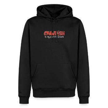 Crawfish Crawfish Seafood Crab Gift - Men’s Premium Organic Hoodie - black - Front - Nico (187cm)