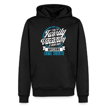 Autoreise Urlaub Familie Urlaub Familie Geschenk - Männer Premium Bio Hoodie - Schwarz - Vorne - Nico (187cm)