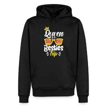Besties Trip Urlaubsreise Urlaub Geschenk - Männer Premium Bio Hoodie - Schwarz - Vorne - Nico (187cm)