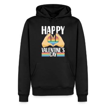LGBTQ Gay Pride Schwul - Männer Premium Bio Hoodie - Schwarz - Vorne - Nico (187cm)