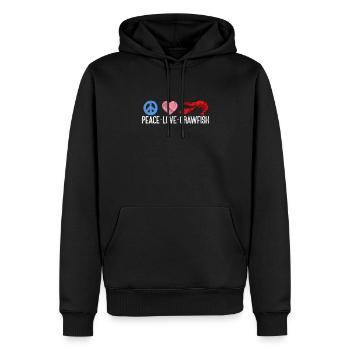 Crawfish Crawfish Seafood Crab Gift - Men’s Premium Organic Hoodie - black - Front - Nico (187cm)