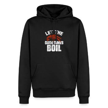 Crawfish Crawfish Seafood Crab Gift - Men’s Premium Organic Hoodie - black - Front - Nico (187cm)
