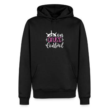 Kreuzfahrt - Männer Premium Bio Hoodie - Schwarz - Vorne - Nico (187cm)