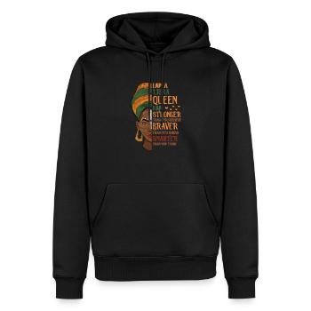 Waage Sternzeichen Horoskop Astrologie Geschenk - Männer Premium Bio Hoodie - Schwarz - Vorne - Nico (187cm)
