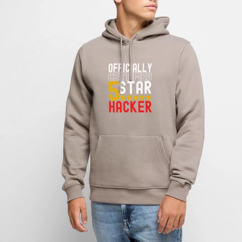 Programmierer Cyber Security Männer Premium Bio Hoodie