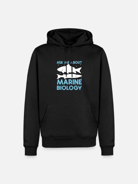 Marine biology - Men’s Premium Organic Hoodie - black