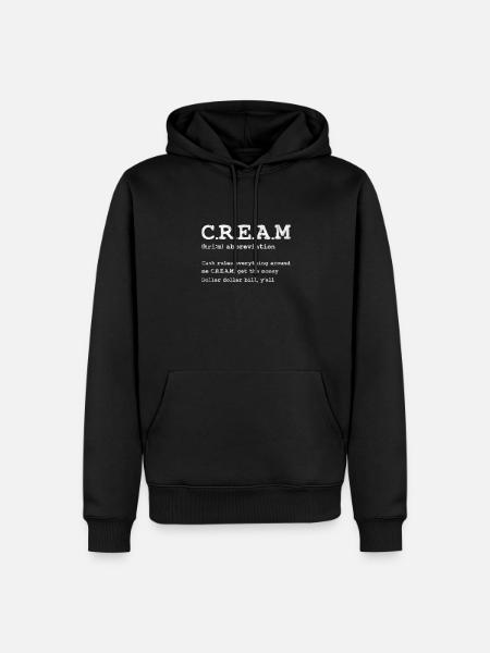 Hip Hop - Men’s Premium Organic Hoodie - black