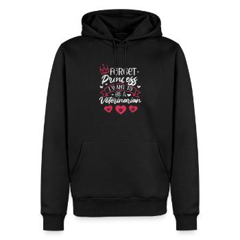 Vétérinaire Médecine Vétérinaire Vétérinaire Cadeau Vétérinaire - Sweat à capuche Premium bio Homme - noir - Devant - Nico (187cm)