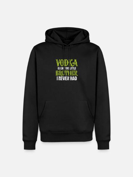 Brother - Men’s Premium Organic Hoodie - black