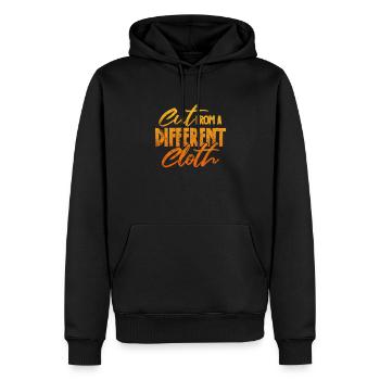 Hip Hop - Männer Premium Bio Hoodie - Schwarz - Vorne - Nico (187cm)