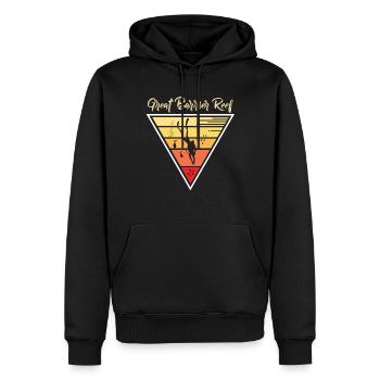 Tauchen Australien Great Barrier Reef Souvenir Tau - Männer Premium Bio Hoodie - Schwarz - Vorne - Nico (187cm)