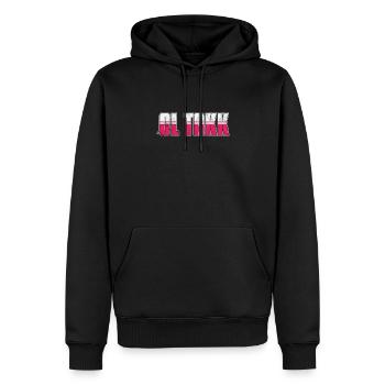 Norwegen Skandinavien Norge Norweger Geschenk - Männer Premium Bio Hoodie - Schwarz - Vorne - Nico (187cm)