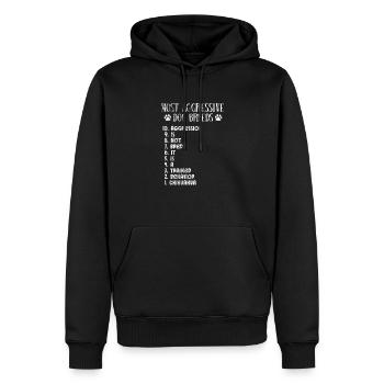 Vétérinaire vétérinaire Cadeau vétérinaire - Sweat à capuche Premium bio Homme - noir - Devant - Nico (187cm)
